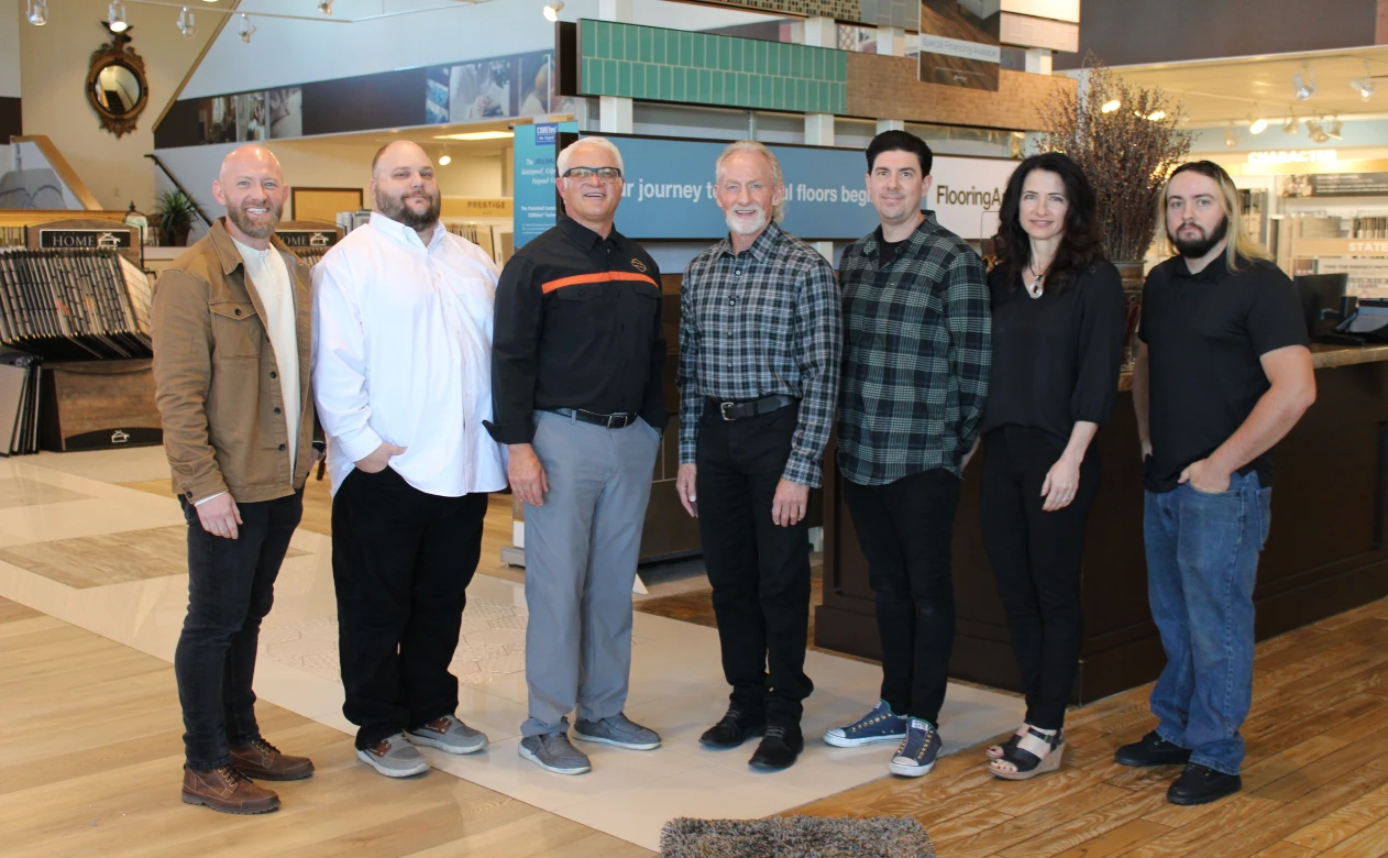 The team at Mike and Sterlings Flooring America